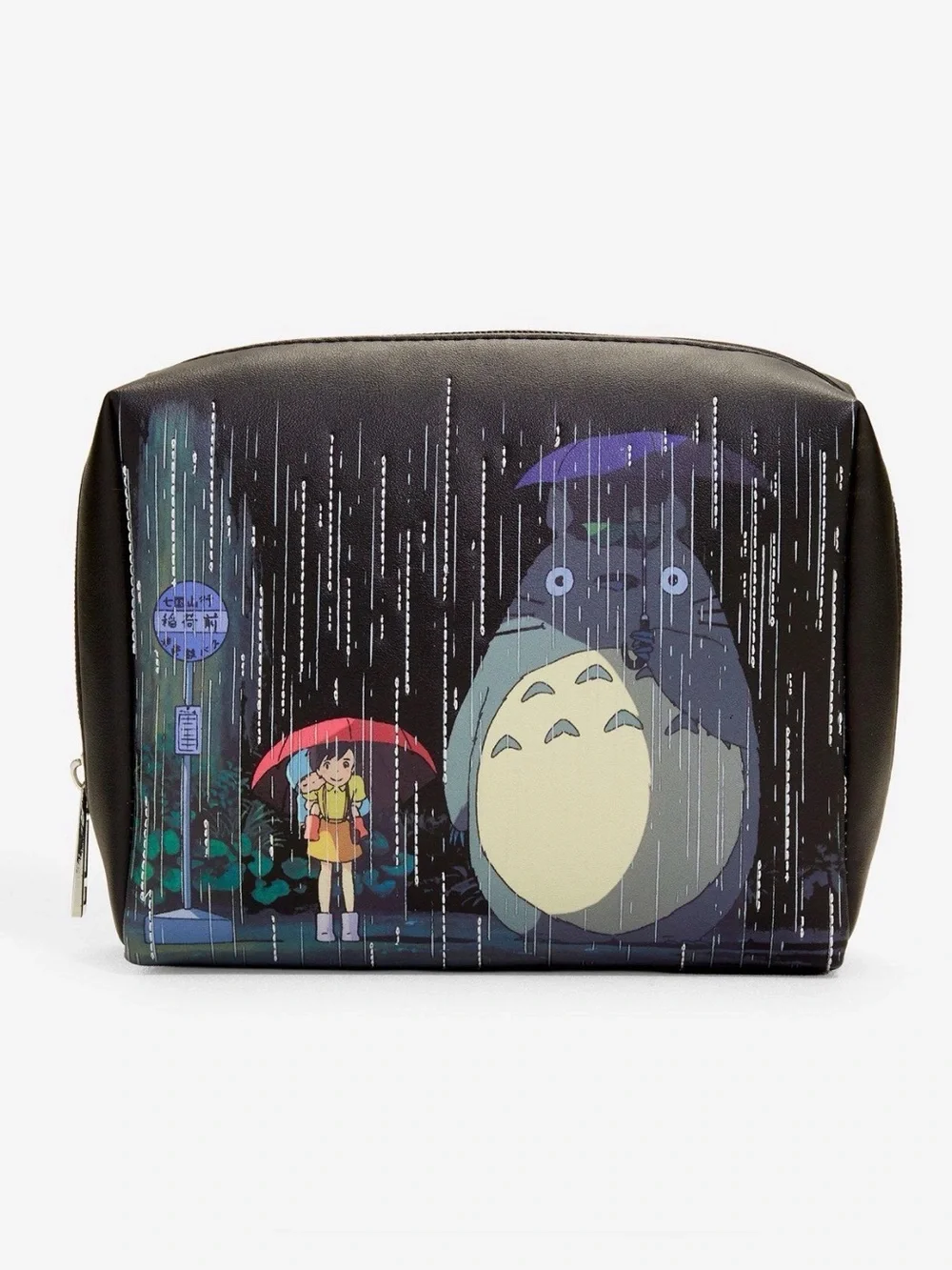 New Studio Ghibli® My Neighbor Totoro Rain Scene Cosmetic Bag